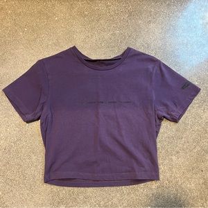 Alphalete Crop Top Tee